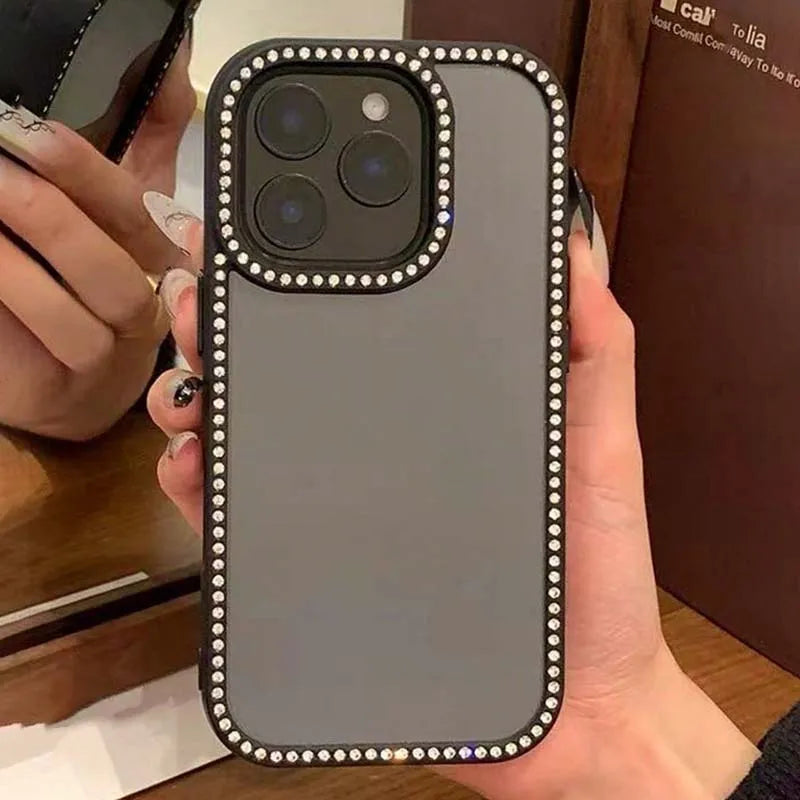 Luxus Glitzer Hülle mit Strass für iPhone 17