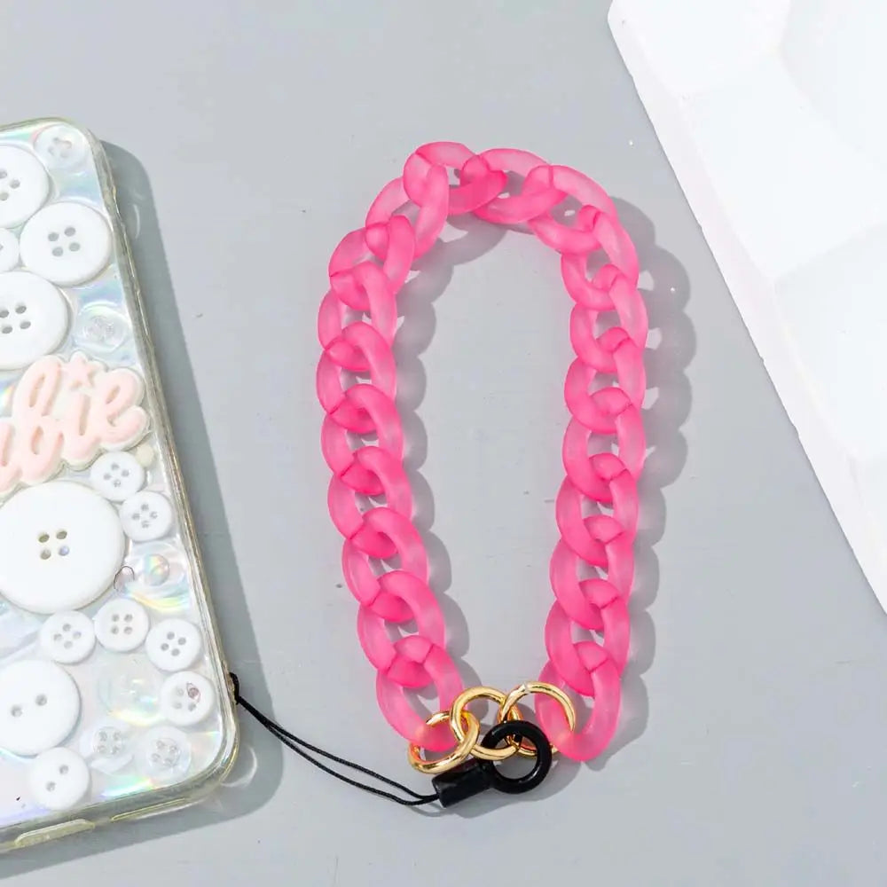 Handykette mit Perlen – Dekoratives Handyband