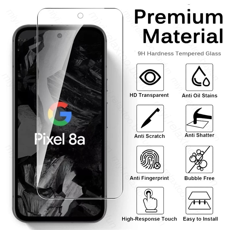 8-in-1 Panzerglas Pixel 9 10 Pro XL Kamera