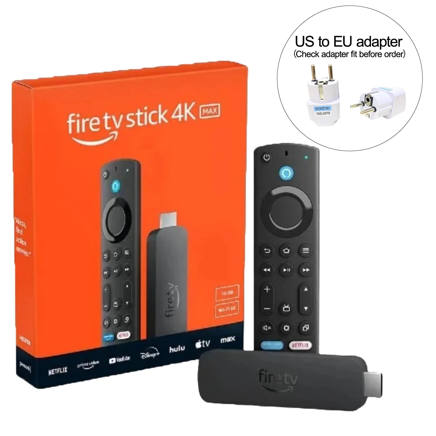 4K TV Stick with fast voice control