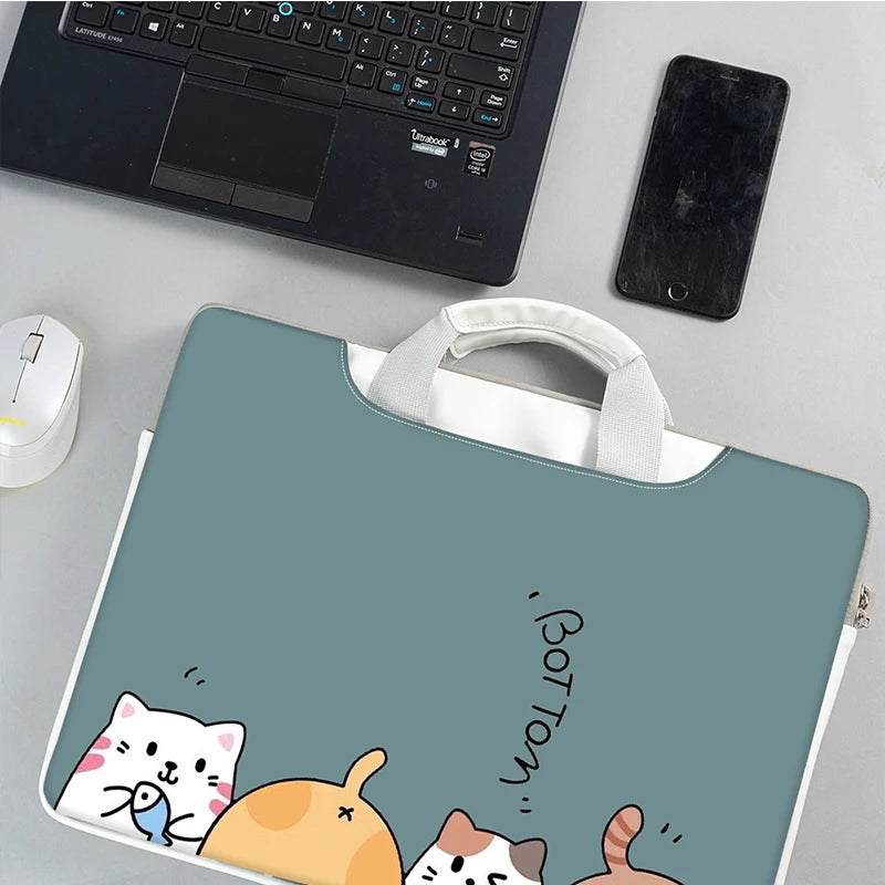 Vielseitige Laptop-Hülle 13-17 Zoll Cartoon