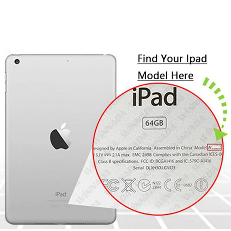iPad Hülle kompatibel 7–13 Zoll