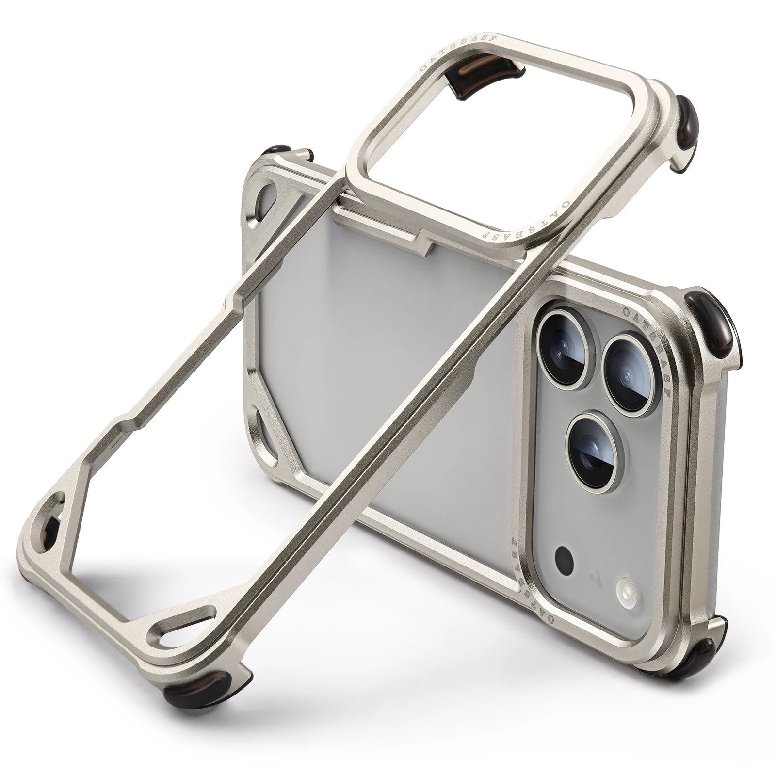 Minimalistische Aluminiumhülle für iPhone 17 Serie