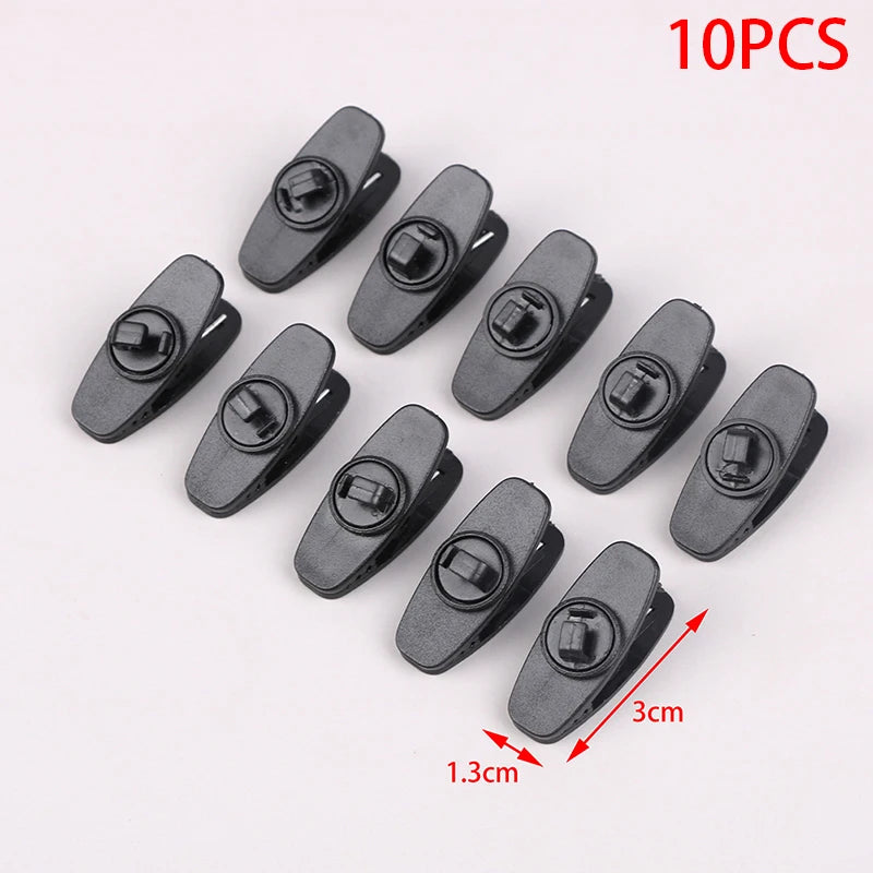 Kopfhörer Kabelclips 10er Set für MP3 & Handy
