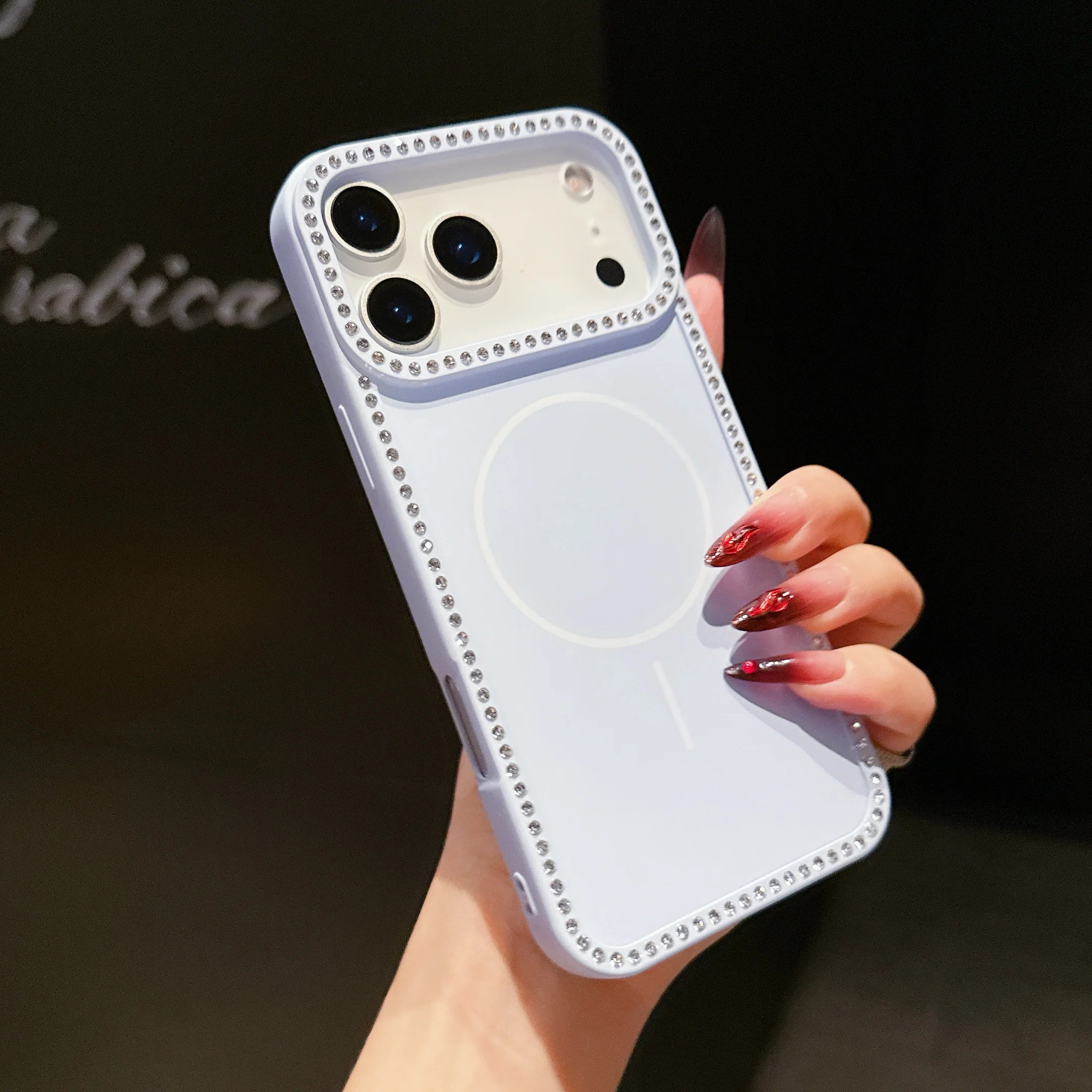Magnetische Glitzer Hülle für iPhone 17 Pro Max