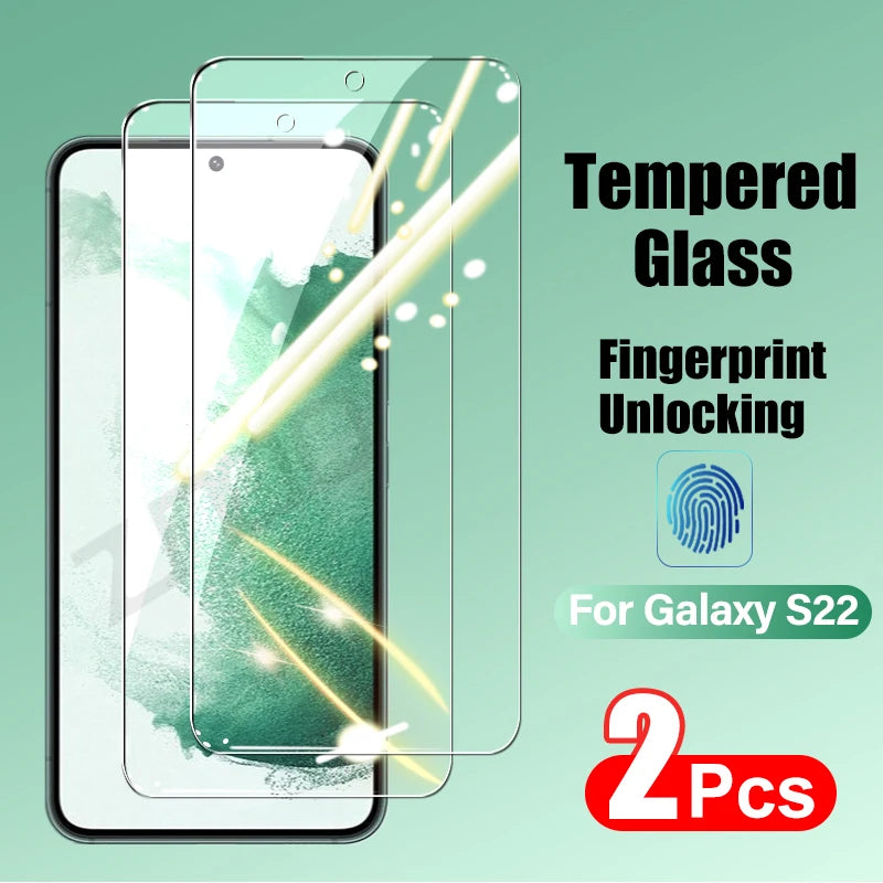 2er Panzerglas für Samsung Galaxy S21–S24 Ultra