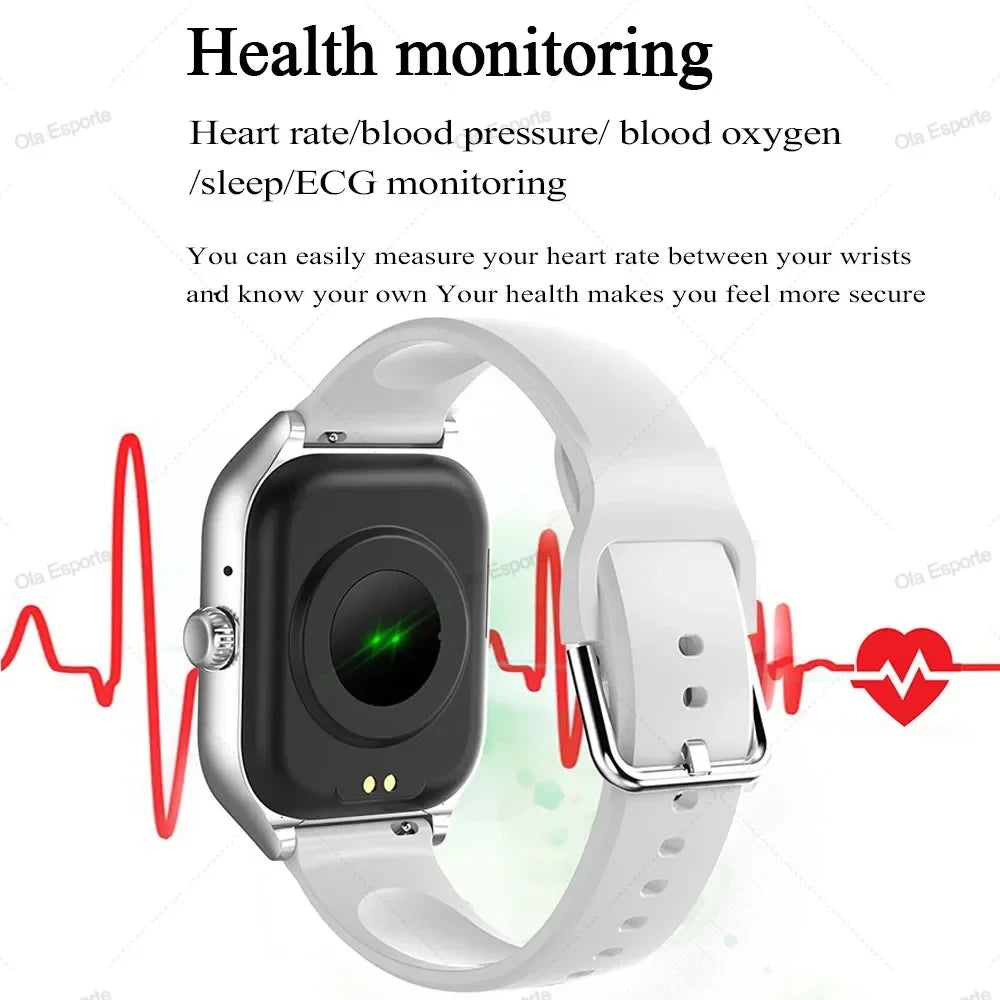 Smartwatch 1,83" HD Display mit Anruf & Sportmodi
