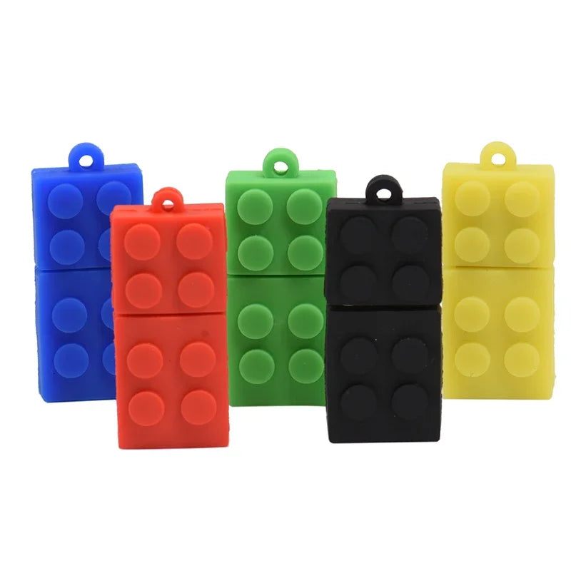 JASTER USB Stick Baustein 64GB Geschenk Kinder