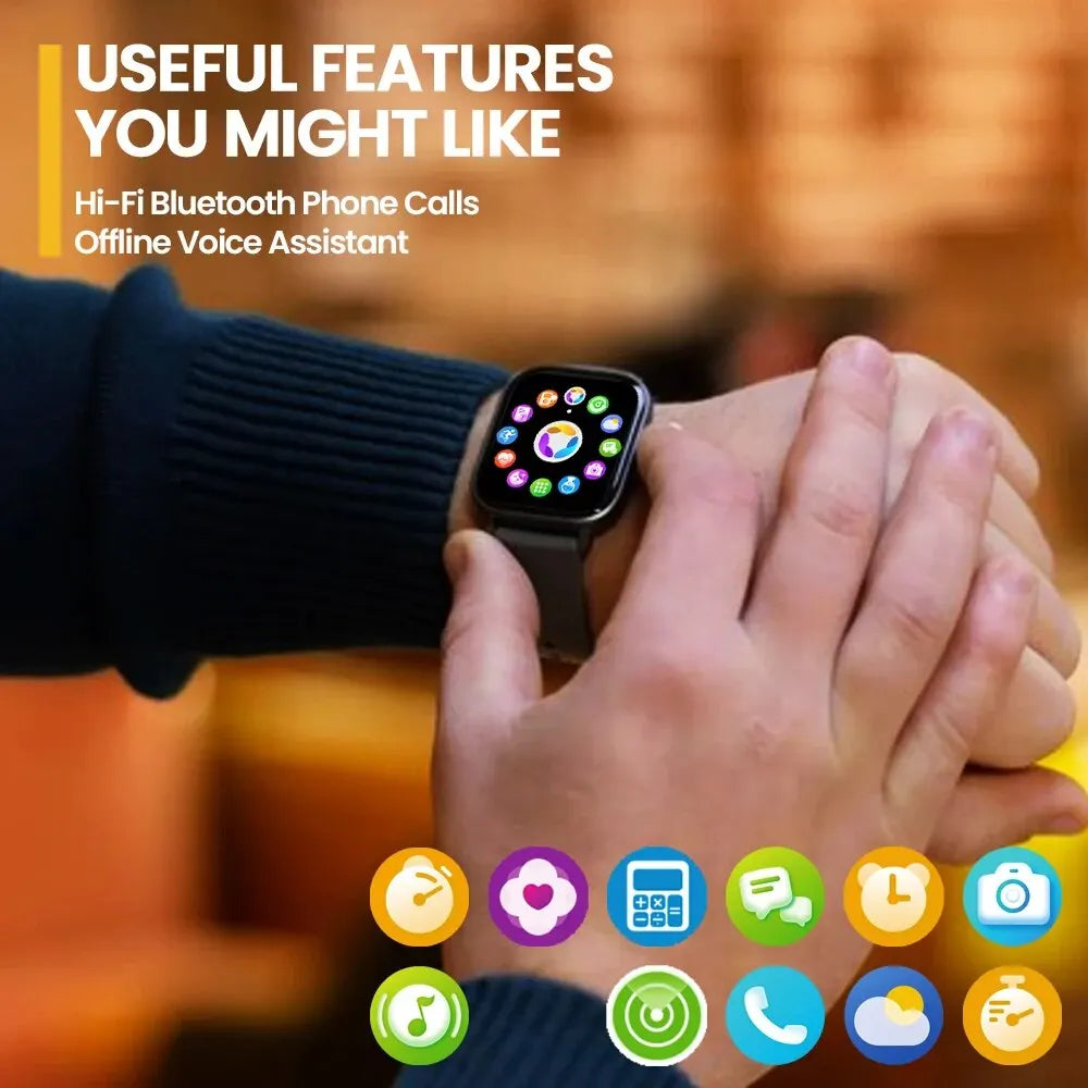 Zeblaze GTS 3 Smartwatch mit 2,03" HD & Anruf-Funktion