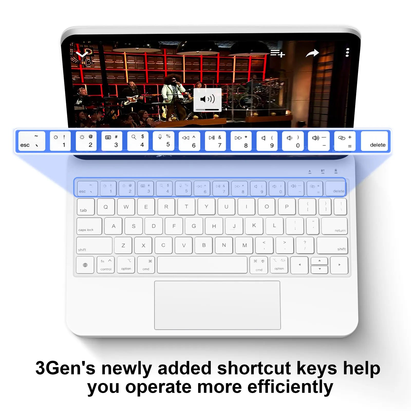 GOOJODOQ Magic Keyboard iPad Hülle