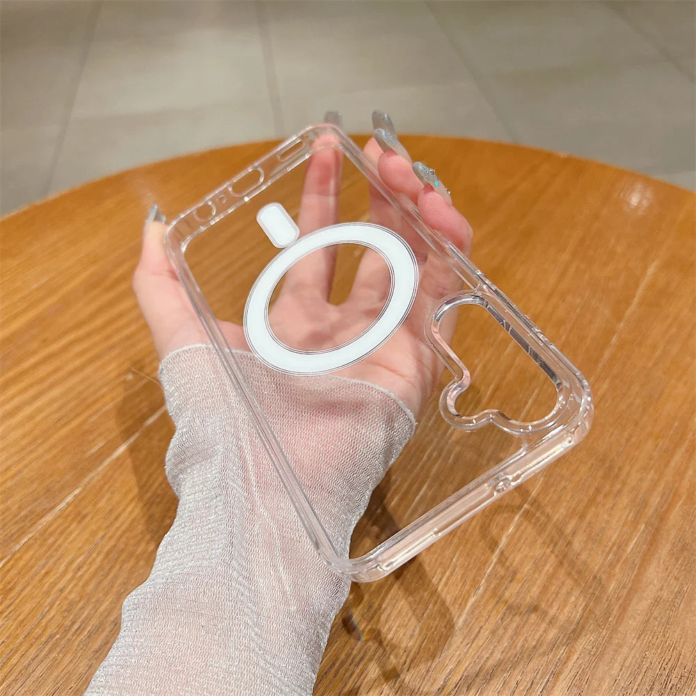 Magnetische Acryl-Magsafe Hülle für Galaxy S23