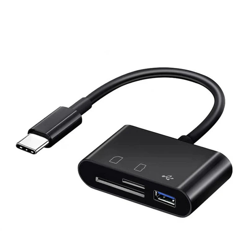 5-in-1 USB OTG Adapter mit SD/TF Kartenleser