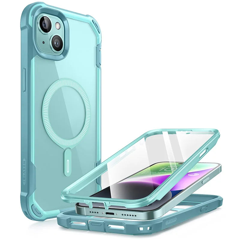 Stoßfeste Hülle für iPhone 17 mit Displayschutz