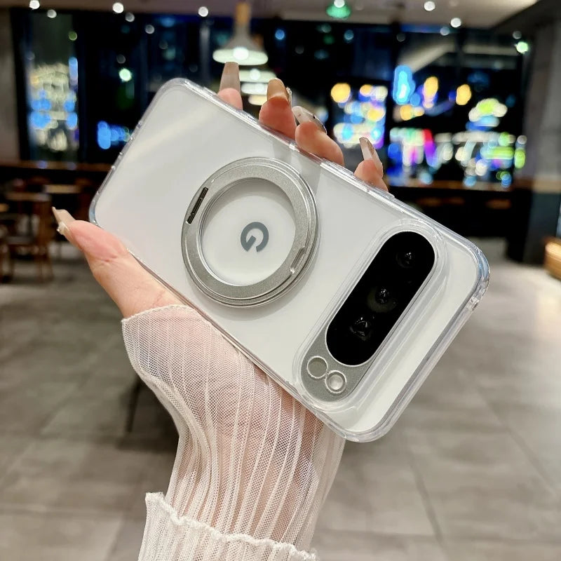 360° Metall-Ständer Hülle für Google Pixel 9