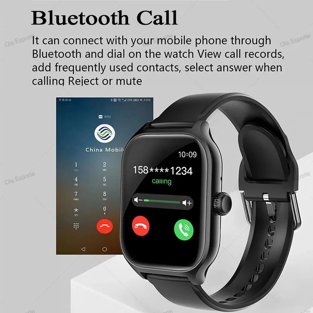 Smartwatch 1,83" HD Display mit Anruf & Sportmodi