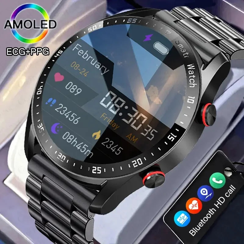 Wasserdichte Sport-Smartwatch 2025 für Damen & Herren