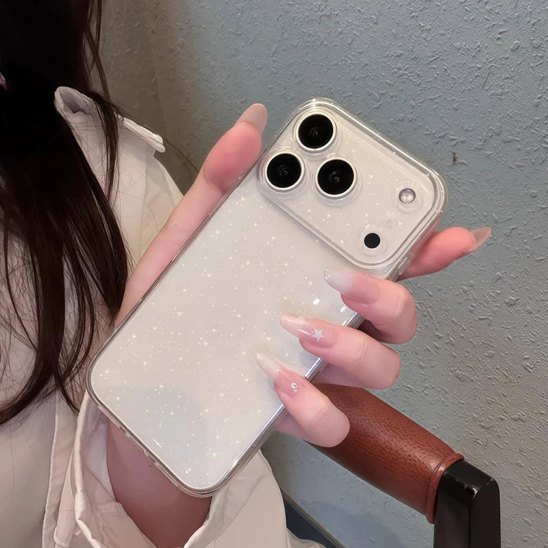 Glitzer Cute Design Hülle Für iPhone 17 Serie