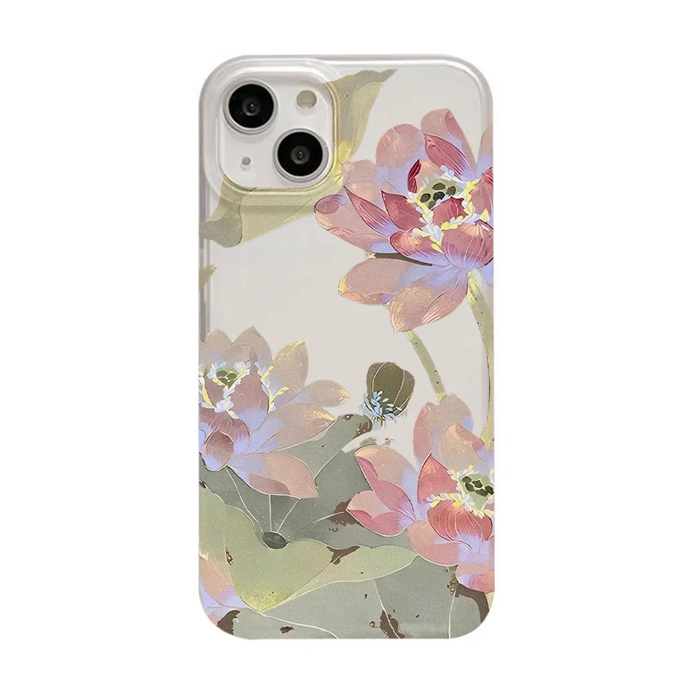 Blumen Handyhülle für iPhone 17 Pro Slim Case