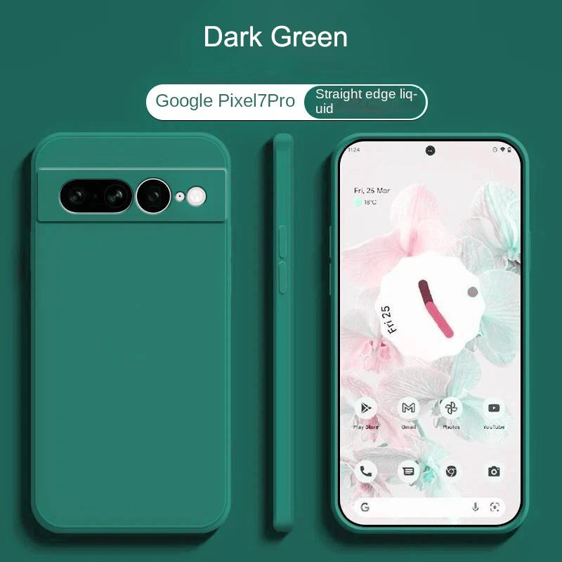 Flüssigsilikonhülle für Pixel 8A–10 Pro