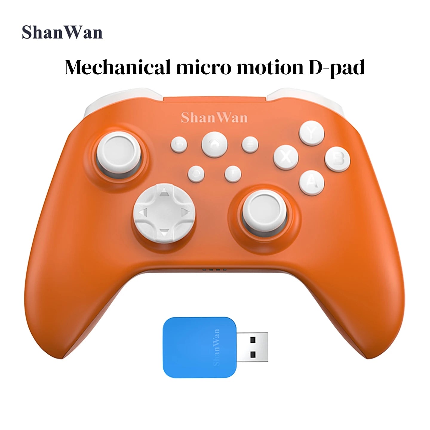 ShanWan Wireless Bluetooth Gamepad mit Hall Joystick