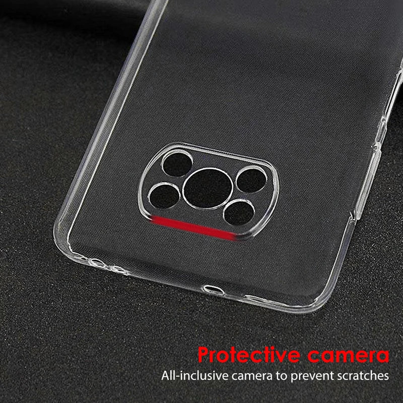 Stoßfeste Klarsichthülle für Xiaomi & POCO Modelle