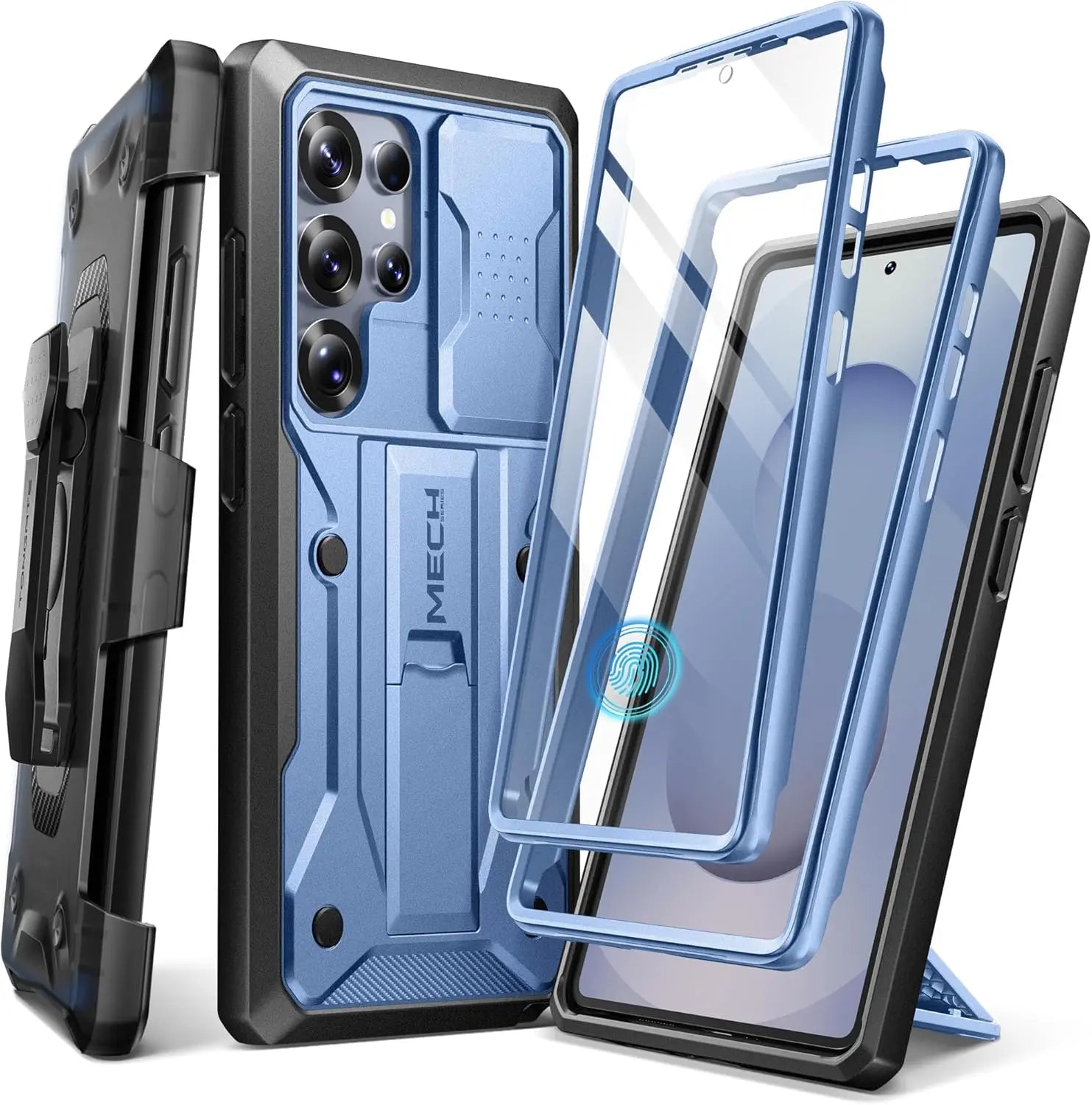 Robuste Schutzhülle mit Ständer für Galaxy S25 Ultra