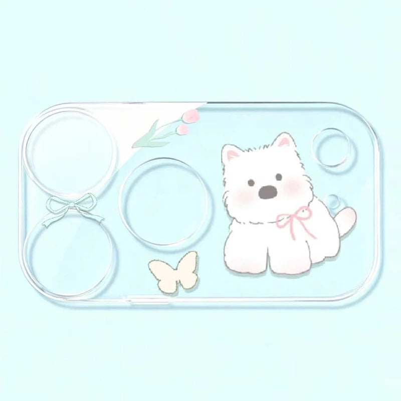 Niedlicher Doodle Kamera-Objektivschutz iPhone 17