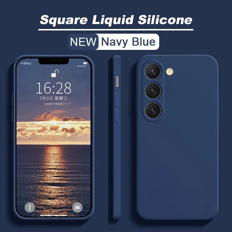 Luxus Silikonhülle für Samsung Galaxy