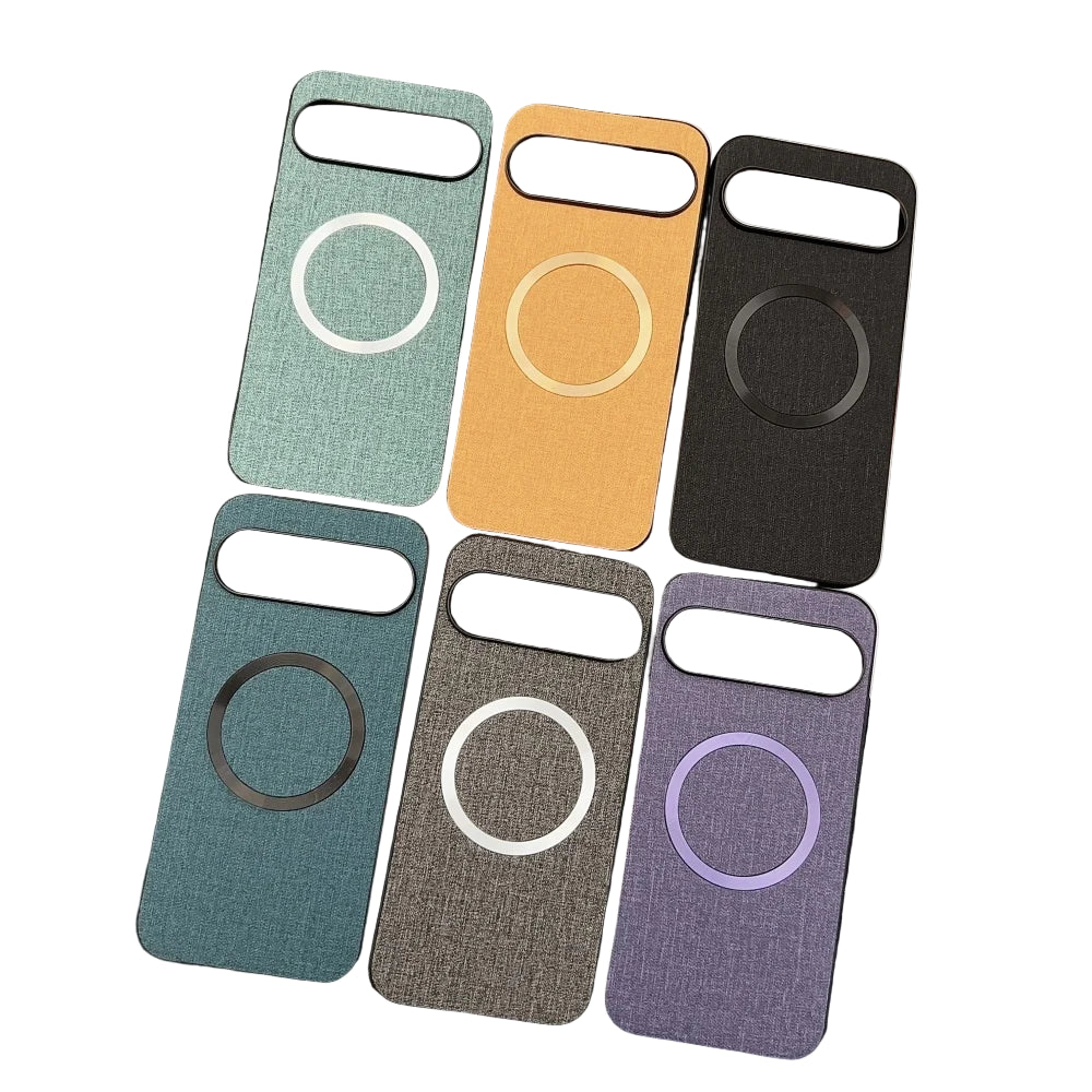 Luxuriöse Stoffhülle für Google Pixel 10 Magsafe