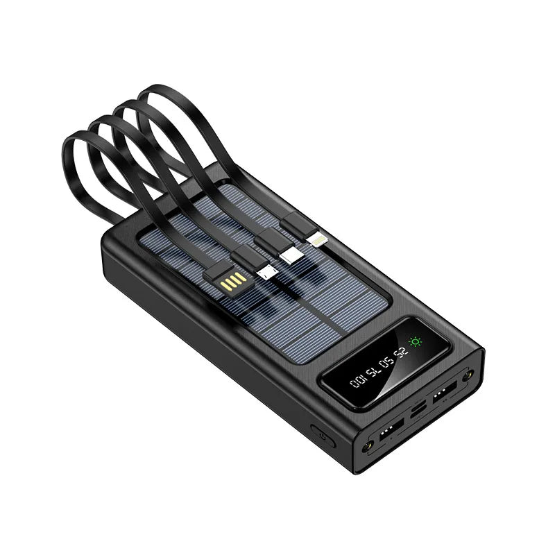 Solar Powerbank 20000mAh mit großer Kapazität