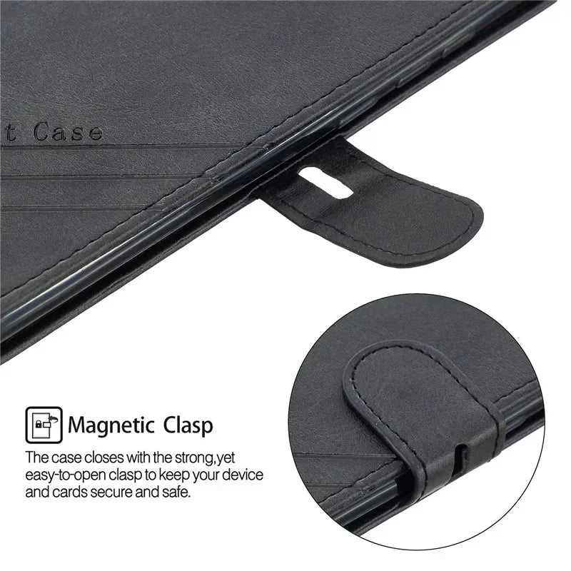 Leder Flip Hülle für Xiaomi Poco X7 Pro