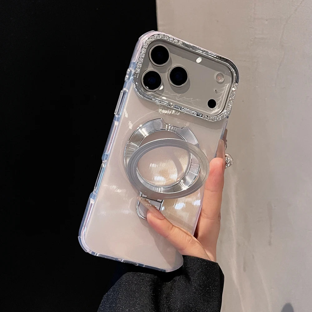 Magnetische Schmuck Handyhülle für iPhone 17 Pro Max