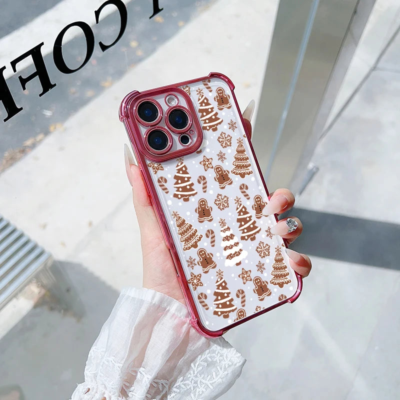 Pixel 10 9 8 Case Silicone Transparent Cartoon Pattern Protection