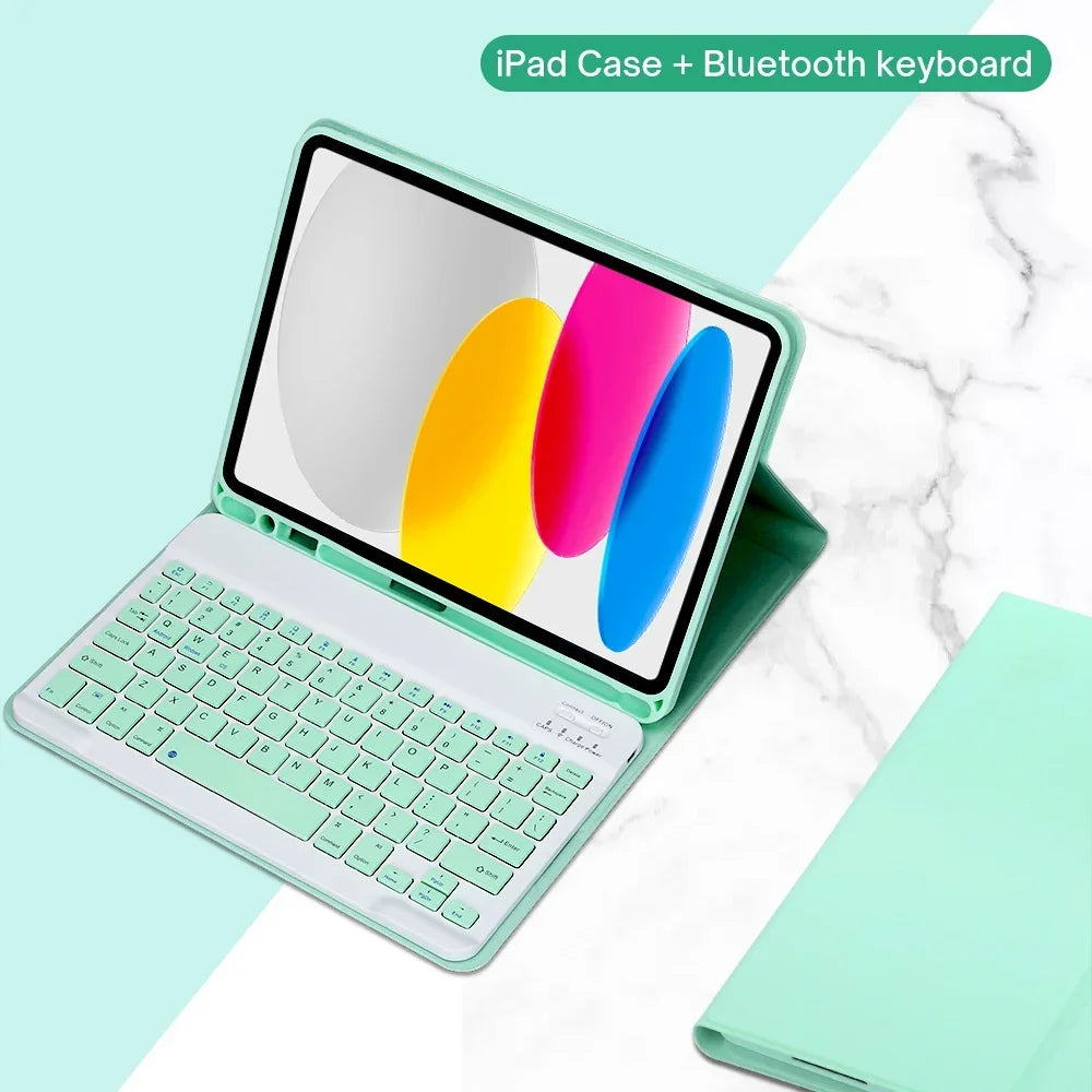 iPad 10. Gen Hülle mit Tastatur