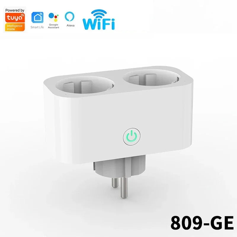 Tuya Smart Plug EU mit App, Alexa & Strommessung