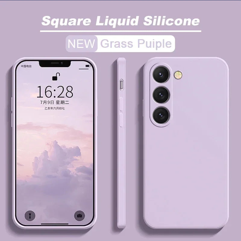 Luxus Silikonhülle für Samsung Galaxy