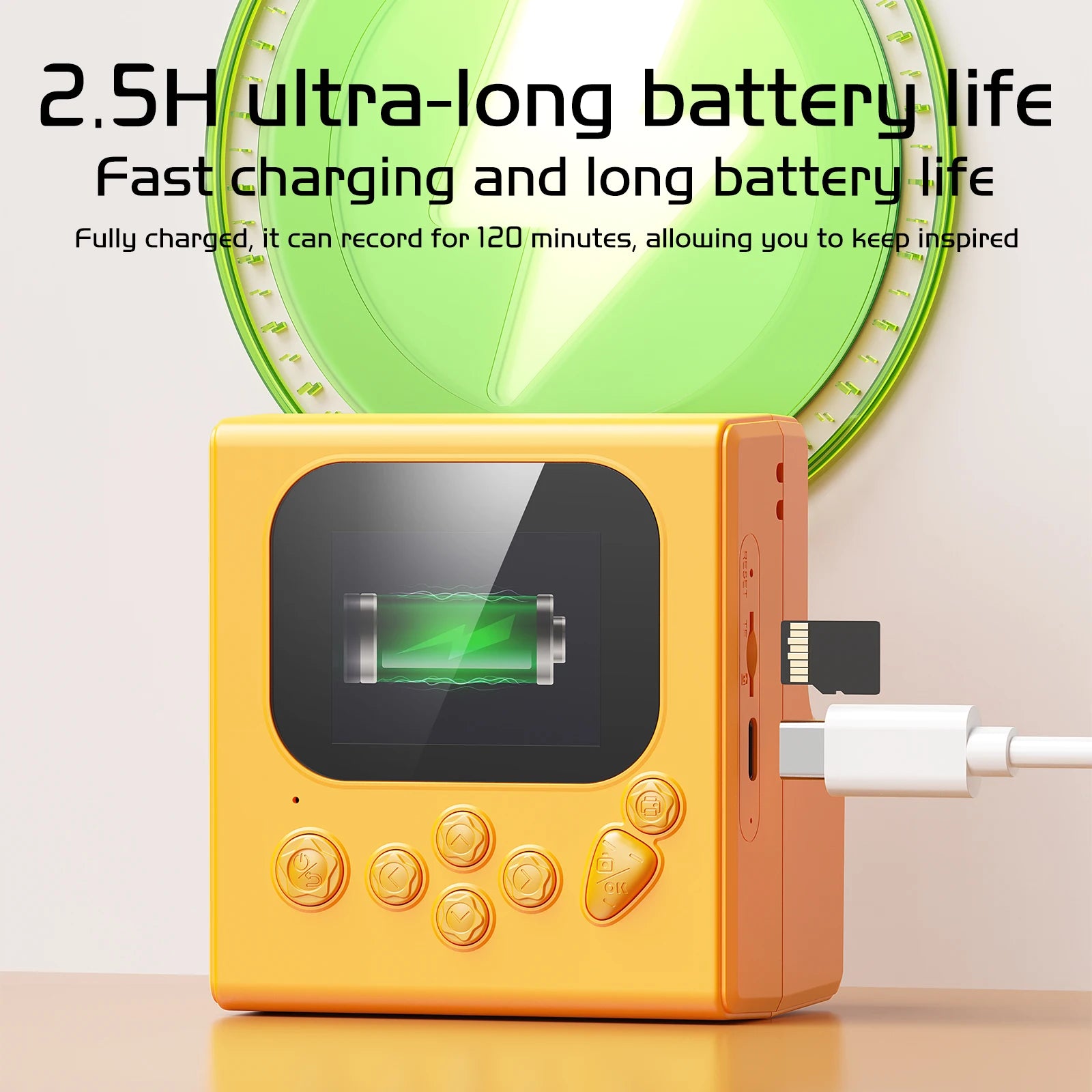 Kinderkamera Sofortbild 1080P HD 48MP Spielzeug