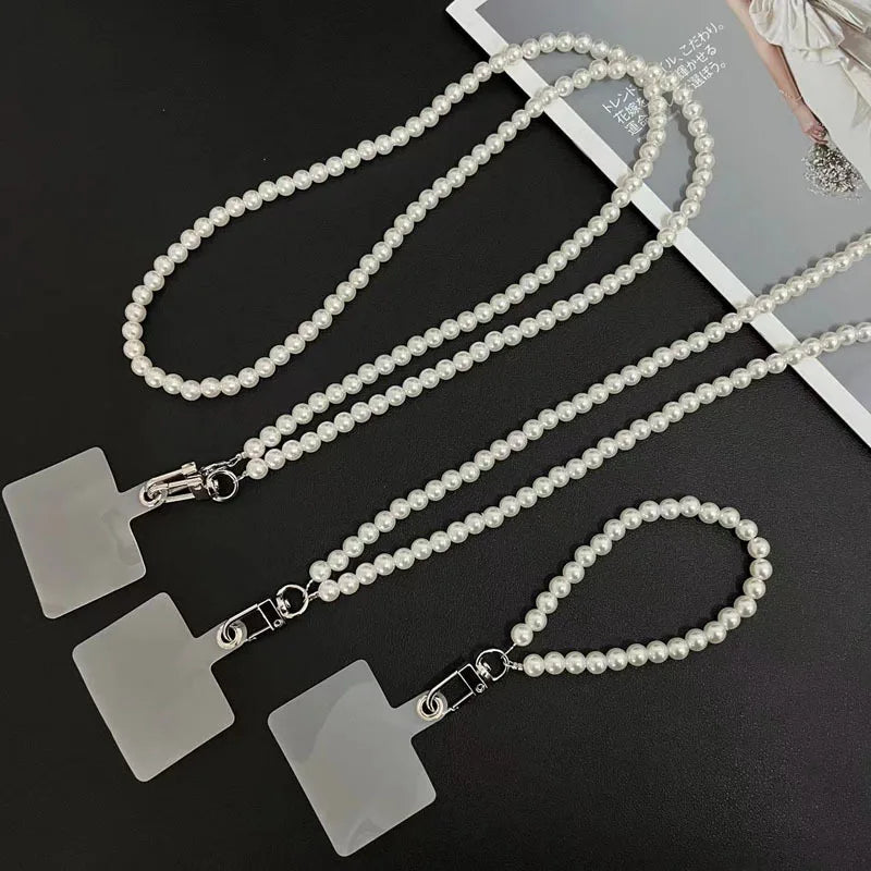 Universelles Handy-Lanyard mit Perlen und Clip