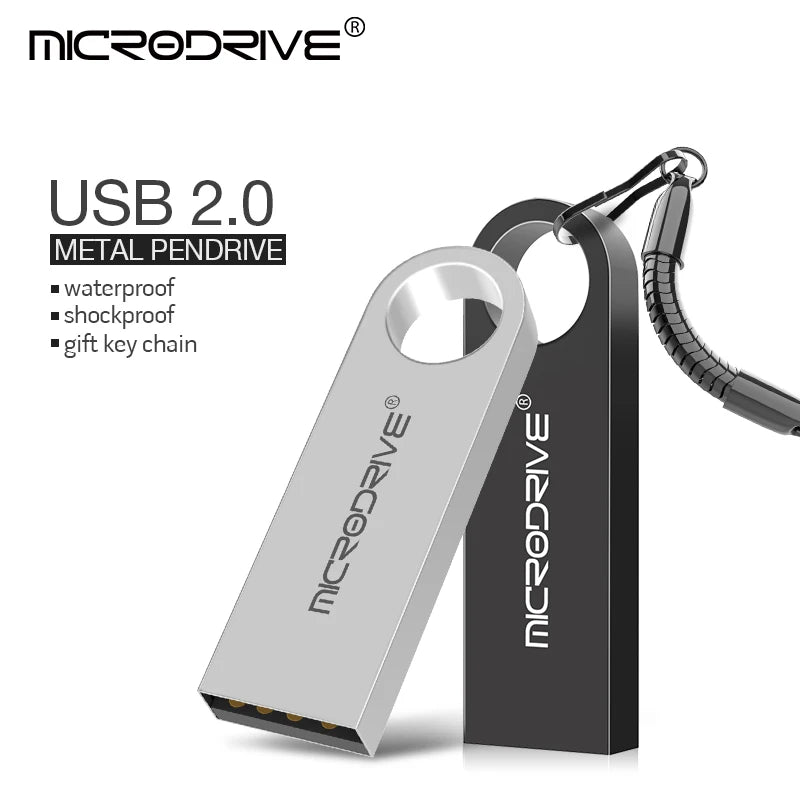 Wasserdichter Metall USB-Stick mit Schlüsselring