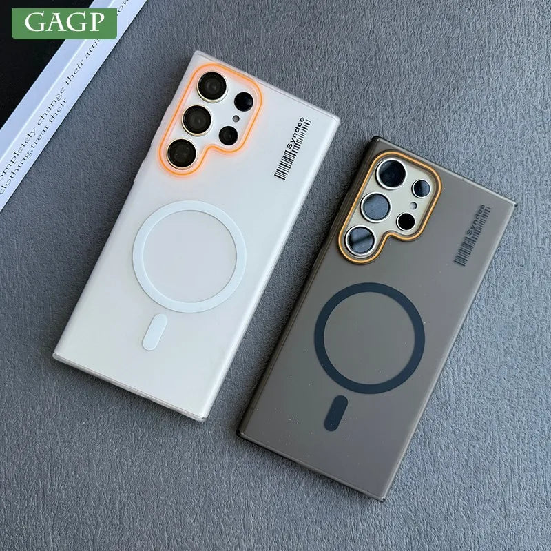 Luxus Magsafe-Hülle für Galaxy S25/S24
