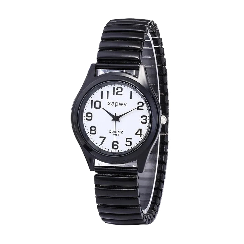 Elegante Damen-Uhr – Quarz Armbanduhr mit Arabischen Ziffern, Leicht und Lässig