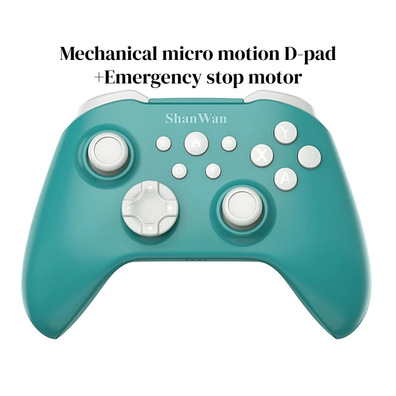 ShanWan Wireless Bluetooth Gamepad mit Hall Joystick