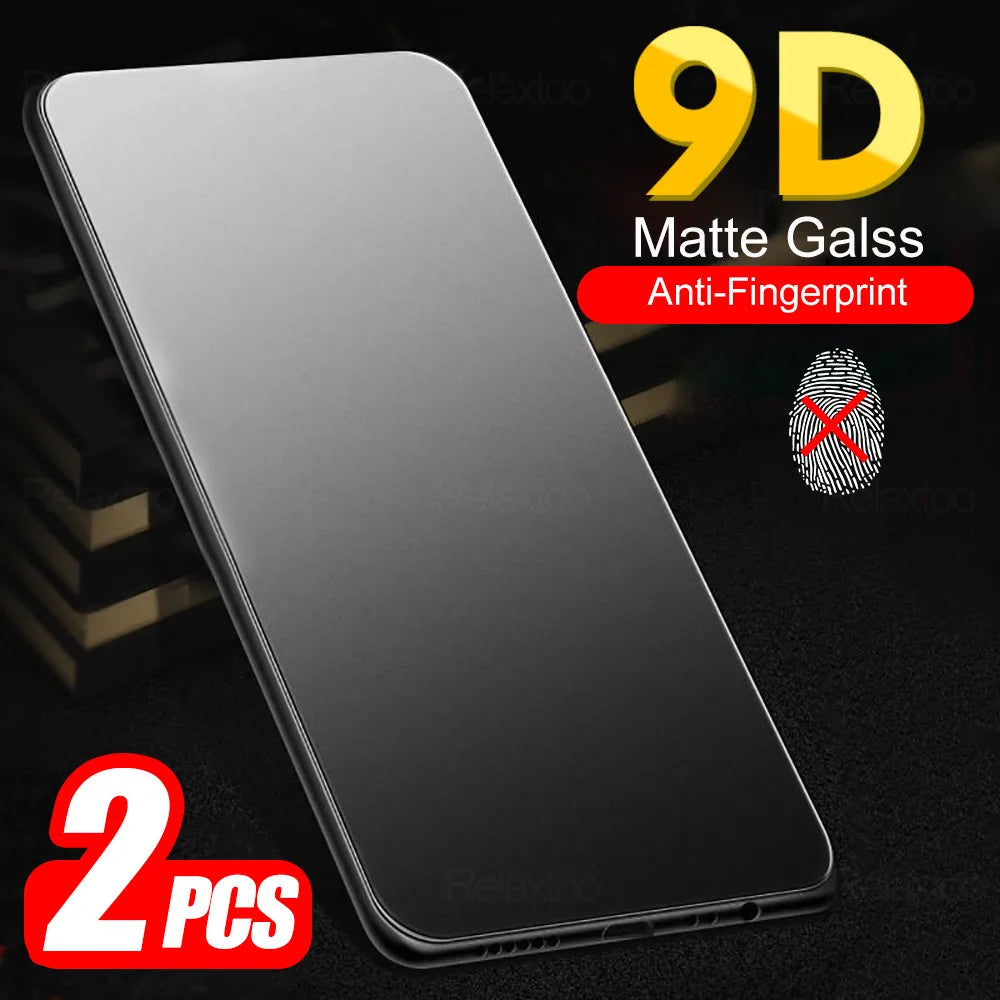 2er Set Mattes Panzerglas für iPhone 17 Serie