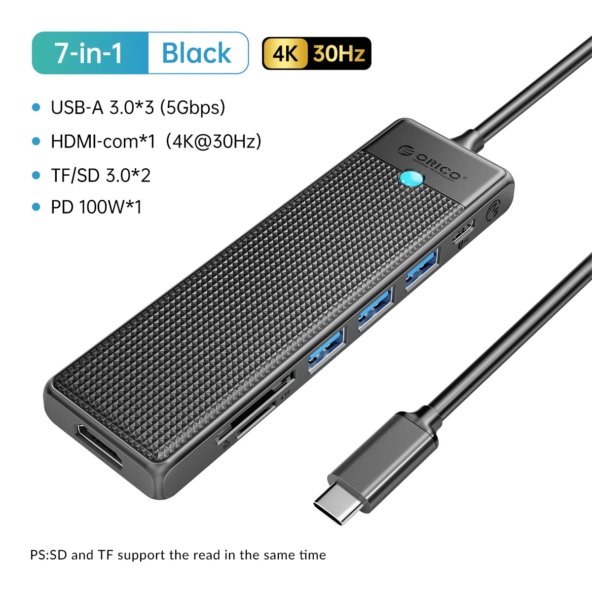 ORICO USB-C Dockingstation 4K 100W