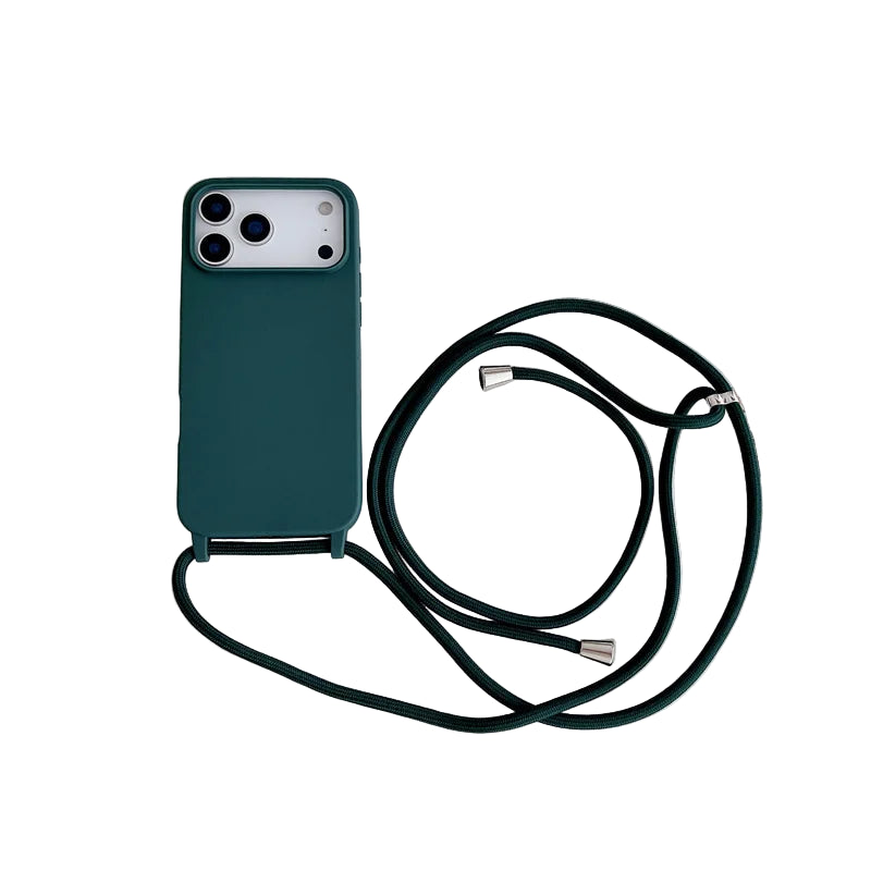 Silikon Lanyard-Hülle iPhone 17 Bonbonfarben