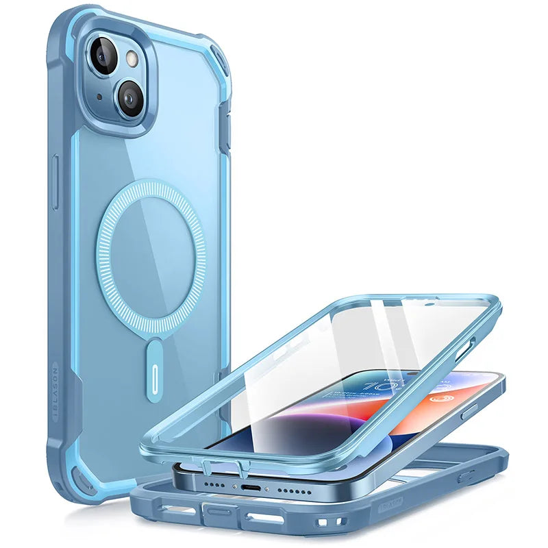 Stoßfeste Hülle für iPhone 17 mit Displayschutz