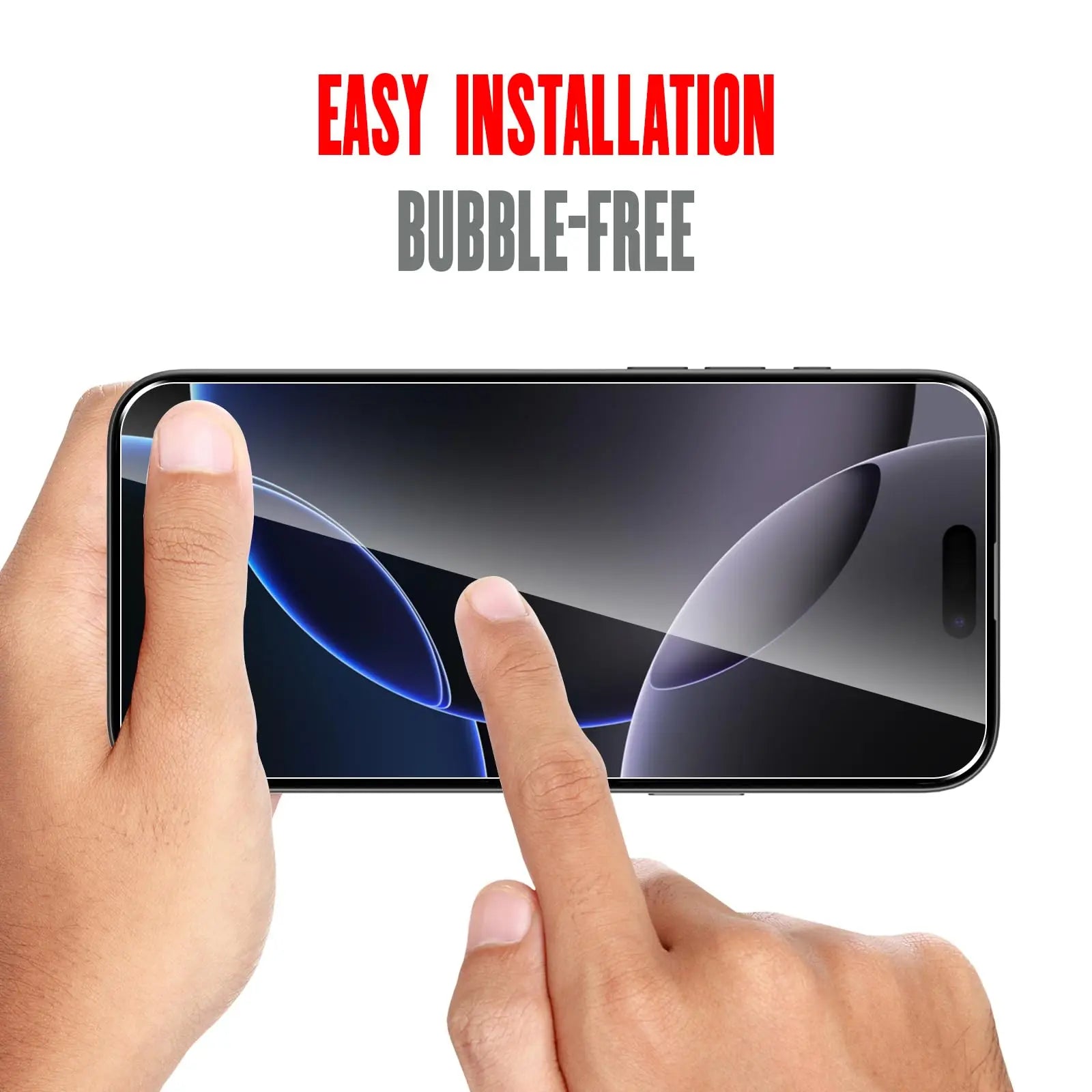 HD Kristallglas Displayschutz für iPhone 17 Serie