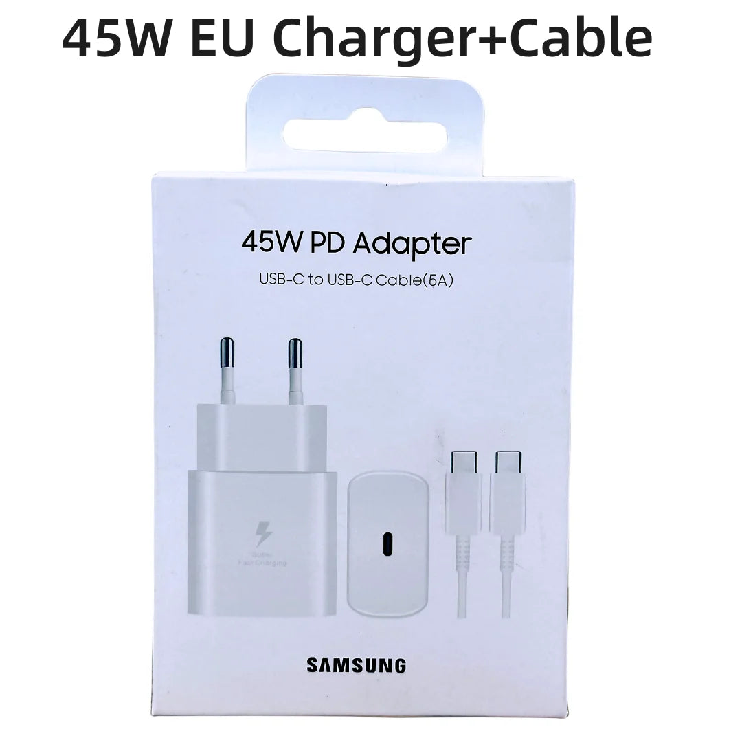 Original Samsung 45W Schnellladegerät EU