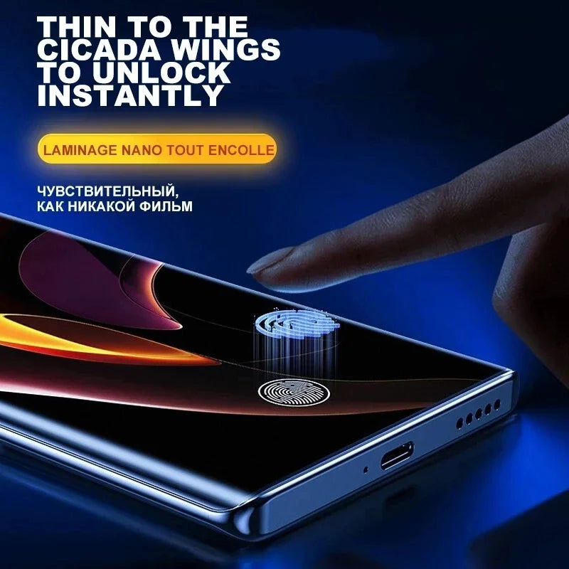 3er Matte Ceramic Sichtschutzfolie für Samsung