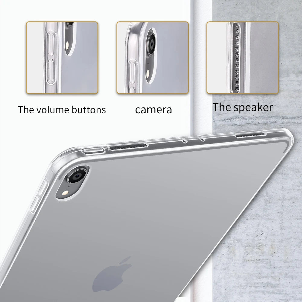 Weiche iPad Hülle TPU Transparent